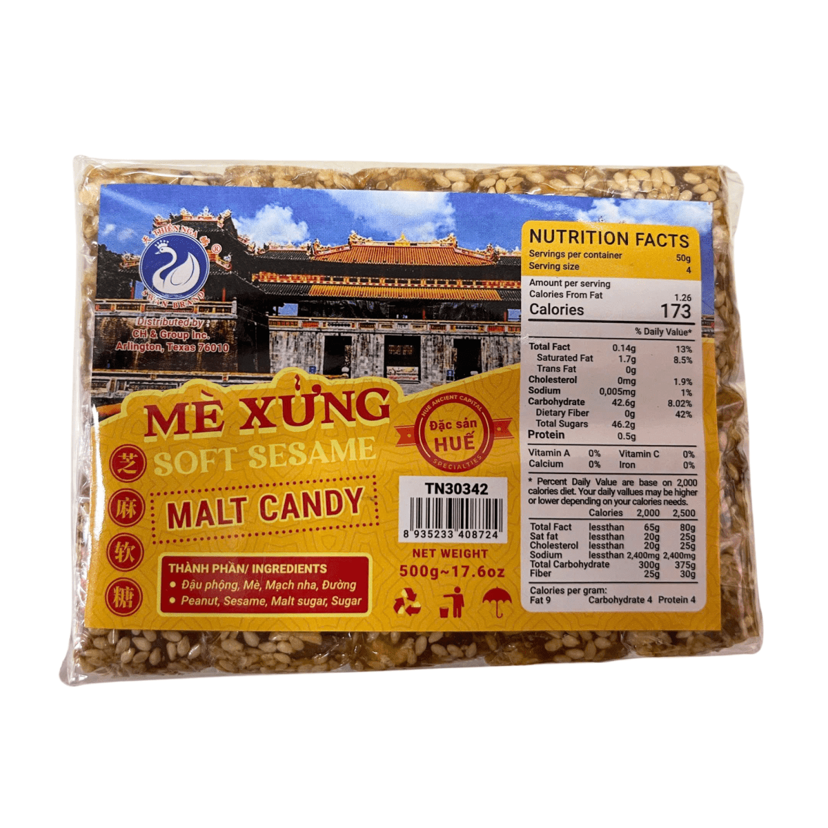 Swan Brand Soft Sesame Malt Candy - A&E Foodstore