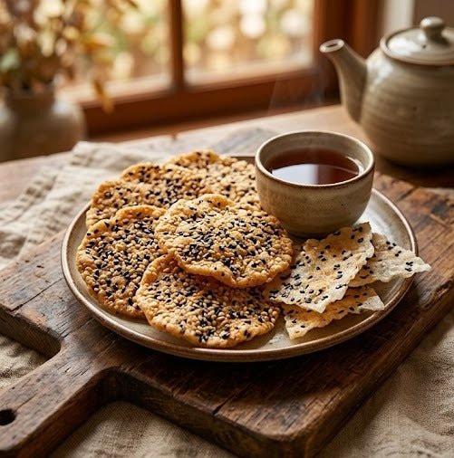 [SWAN] Sesame Snack Combo - Crackers + Rice Paper - A&E Foodstore