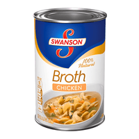 [Swanson] 100% Natural Chicken Broth - 14.5oz - A&E Foodstore