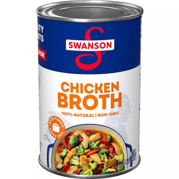 Swanson 100% Natural Gluten - Free Chicken Broth 14.5oz - A&E Foodstore