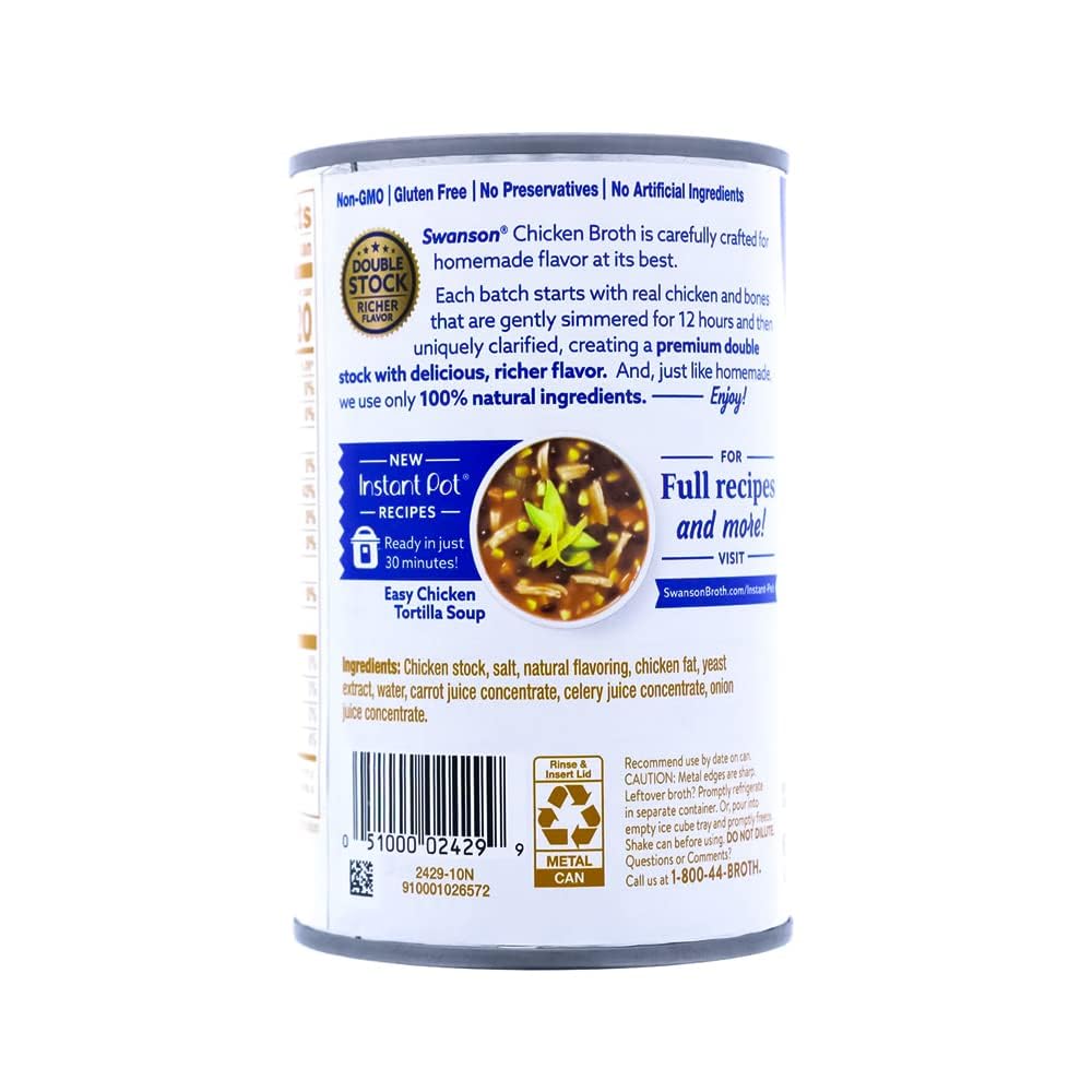 Swanson Natural Goodness Chicken Broth 33% Less Sodium 14.5oz - A&E Foodstore