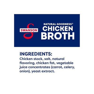 Swanson Natural Goodness Chicken Broth 33% Less Sodium 14.5oz - A&E Foodstore