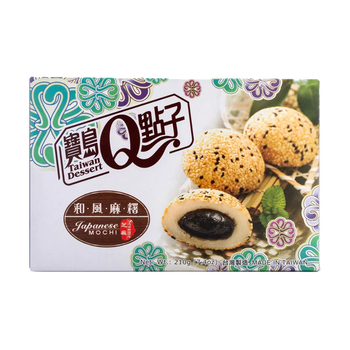 Taiwan Dessert Sesame Mochi 210 g - A&E Foodstore