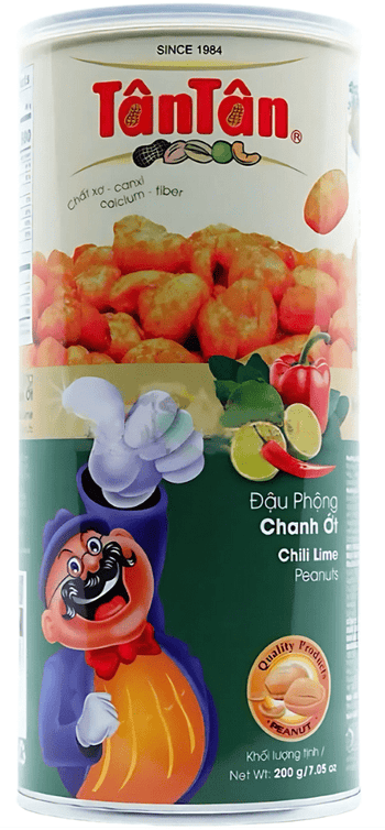 Tan Tan Chili Lime Peanuts 7.05oz - A&E Foodstore