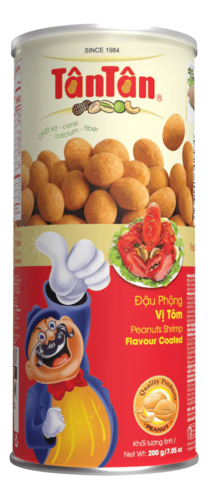 Tan Tan Shrimp Peanuts 7.05oz - A&E Foodstore