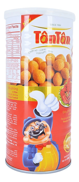 Tan Tan Shrimp Peanuts 7.05oz - A&E Foodstore