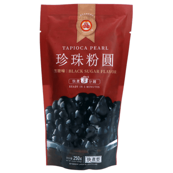 Tapioca Pearl - Black Sugar Flavor 250g - A&E Foodstore