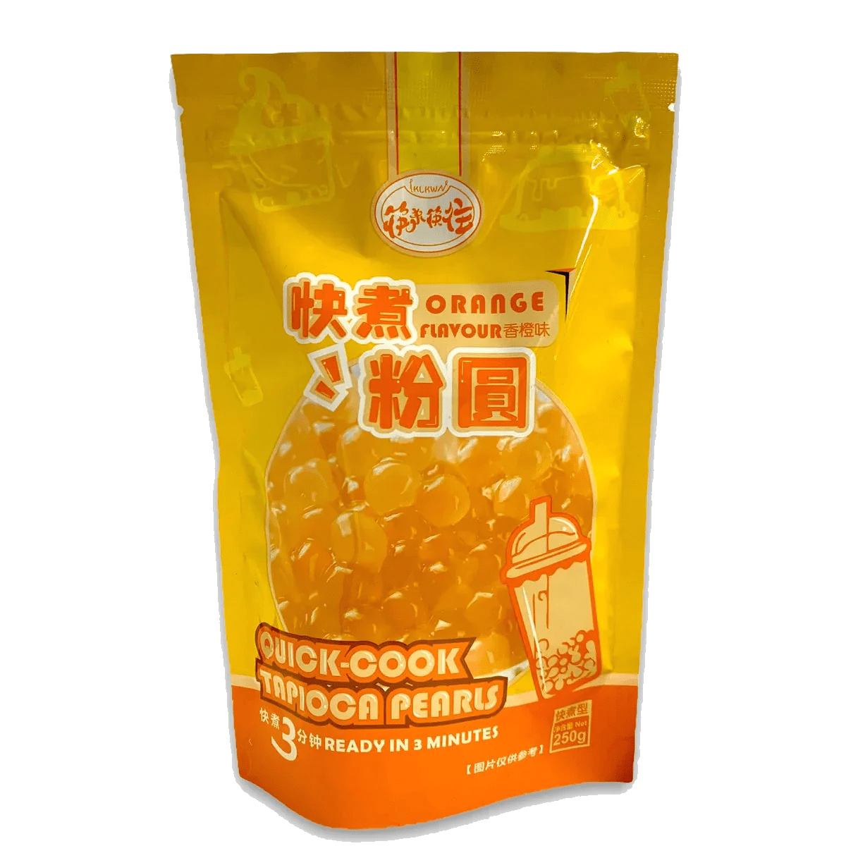 Tapioca Pearl Orange Flavour 250g - A&E Foodstore