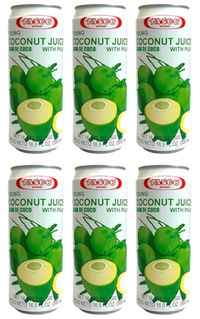 TASCO YOUNG COCONUT JUICE WITH PULP 500ml - A&E Foodstore