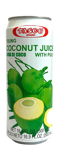 TASCO YOUNG COCONUT JUICE WITH PULP 500ml - A&E Foodstore
