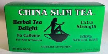 Tea Pot Brand Chinese Slim Tea 20 tea bags 50g - A&E Foodstore
