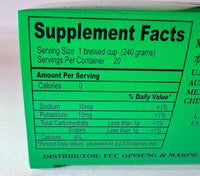 Tea Pot Brand Chinese Slim Tea 20 tea bags 50g - A&E Foodstore