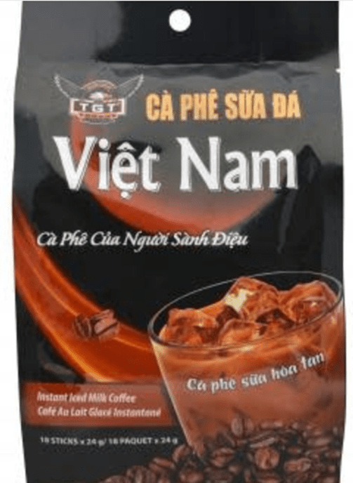TGT Premium Vietnamese Coffee Cafe Pho Instant Iced Milk Coffee 432g - A&E Foodstore