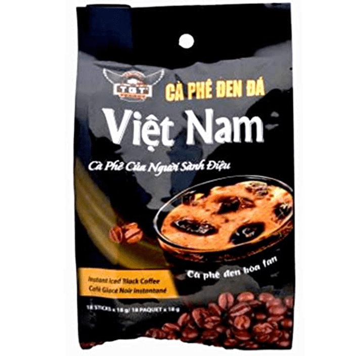 TGT Viet Nam instant Iced coffee Drink mix Black Coffee 80 g - A&E Foodstore