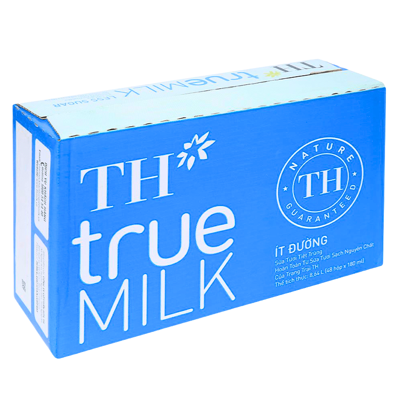 [TH] UHT Fresh Milk - Less Sugar - 180ml - A&E Foodstore