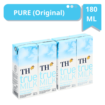 [TH] UHT Fresh Milk - Pure - 180ml - A&E Foodstore