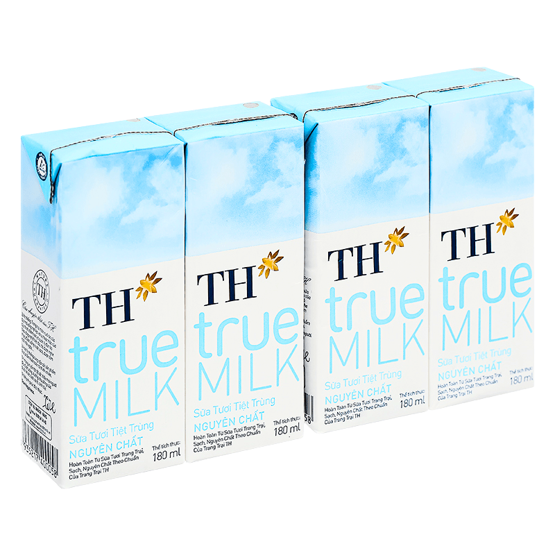 [TH] UHT Fresh Milk - Pure - 180ml - A&E Foodstore