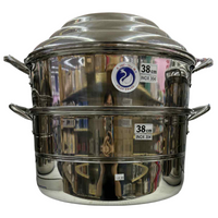 Swan 3-Tier 38cm Stainless Steel Steamer(SUS 304)