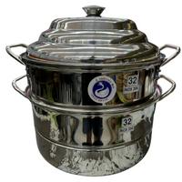 Swan 3-Tier 32cm Stainless Steel Steamer(SUS 304)