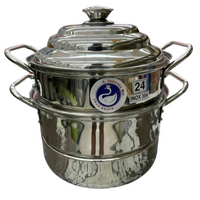Swan 3-Tier 24cm Stainless Steel Steamer(SUS 304)