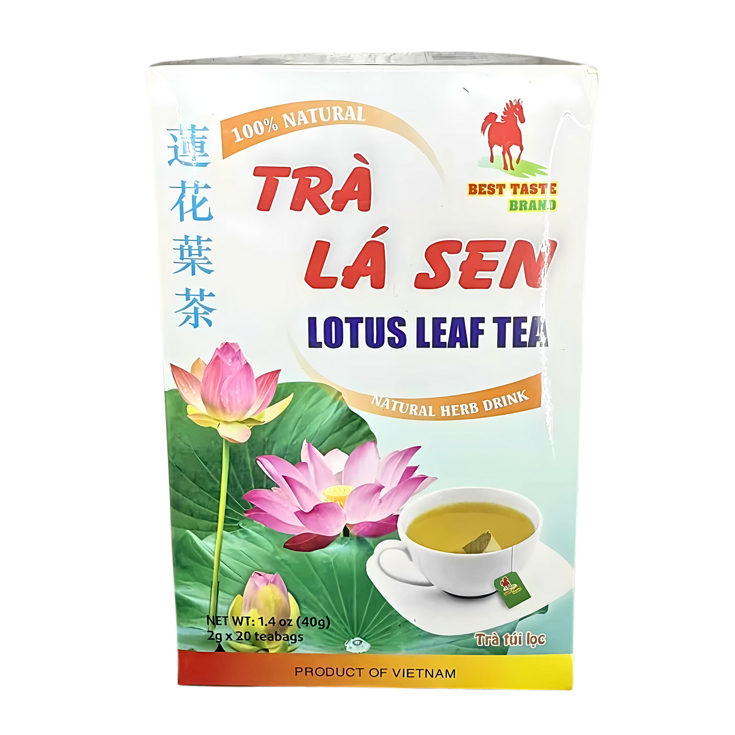 Best Taste Brand Lotus Leaf Tea 1.4oz