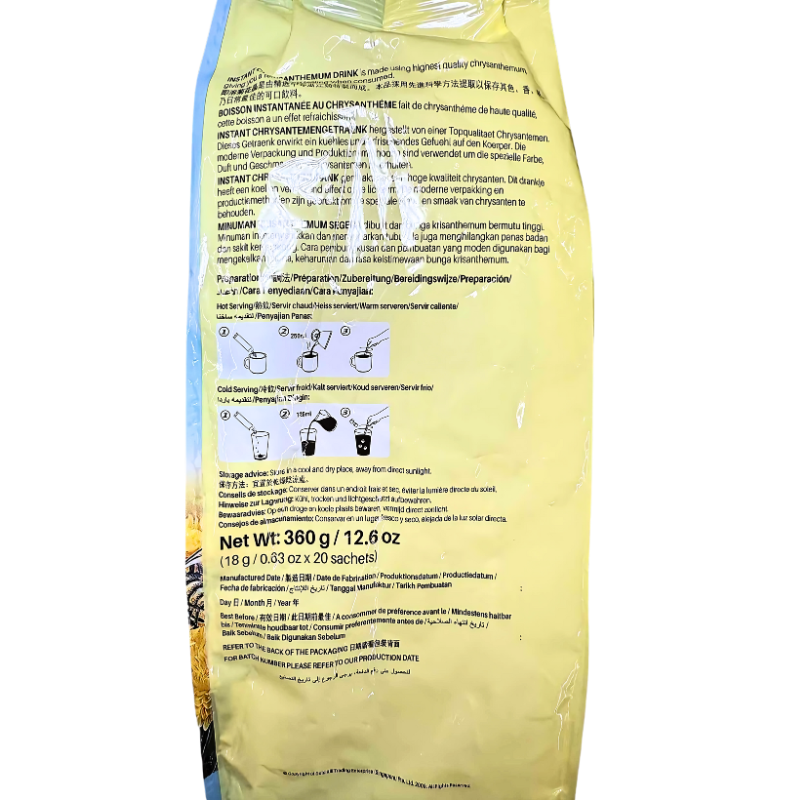 Gold Kili Instant Honey Chrysanthemum Tea 360g