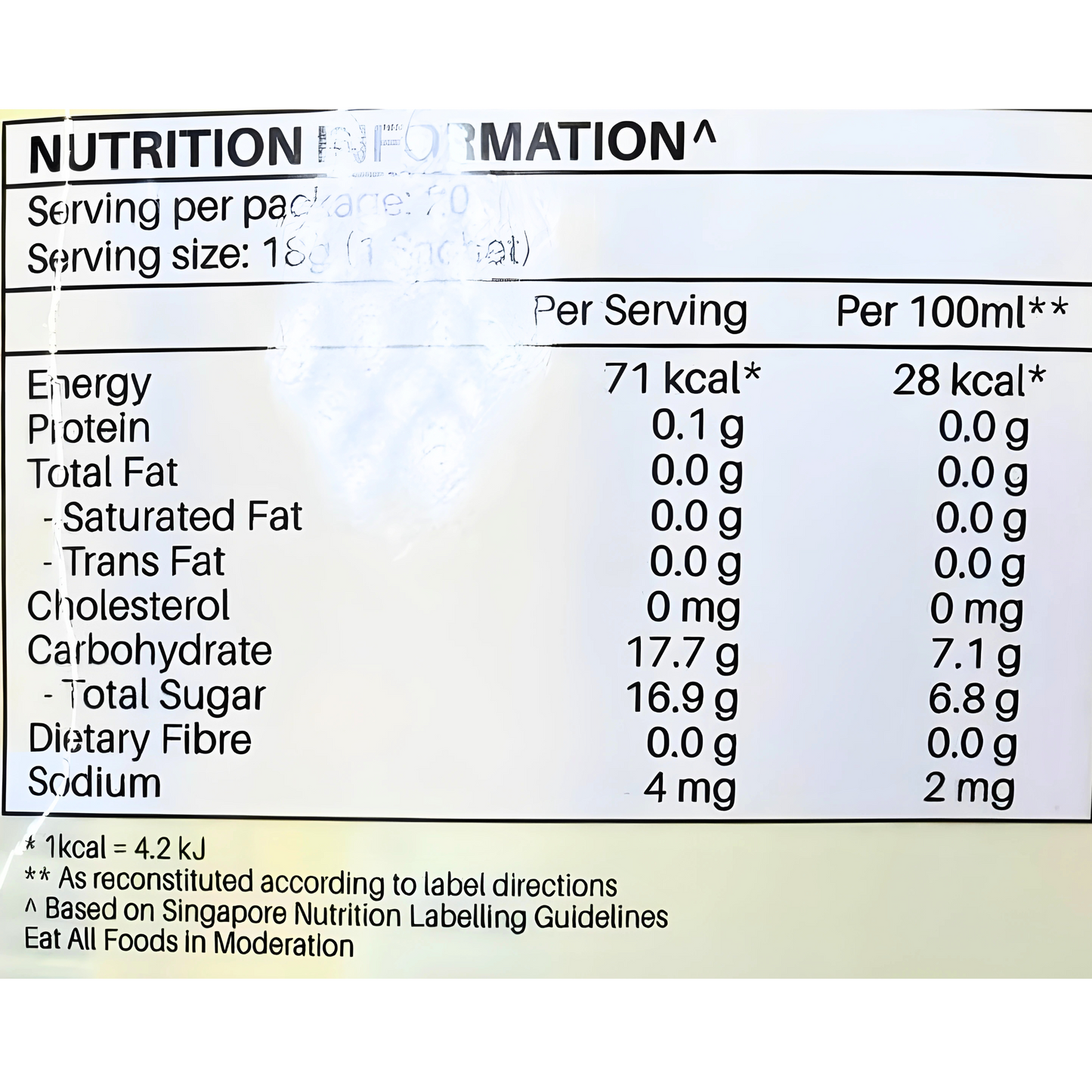 Gold Kili Instant Ginger Lemon Drink 12.6oz