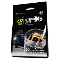Trung Nguyen G7 Strong X2 Coffee & Sugar 400g