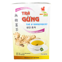Best Taste Brand Ginger Tea No Sugar 1.4oz