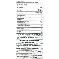 Vina Bich Chi Brown Rice with Lotus Seed 12.3oz