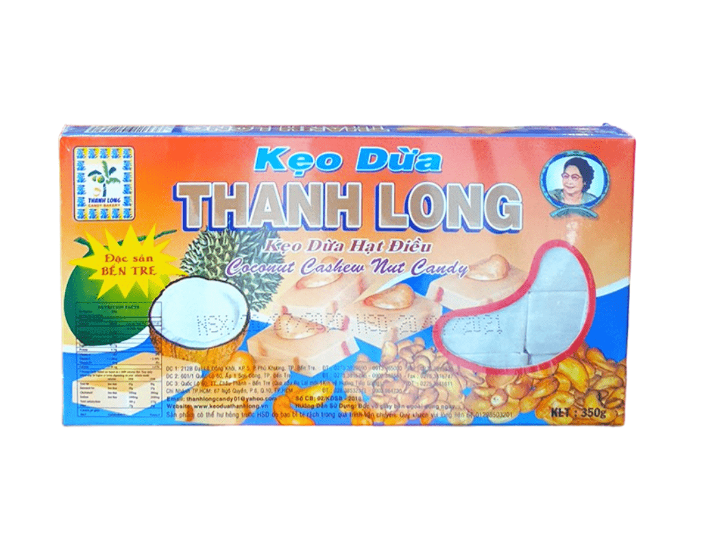Thanh Long Coconut Cashew Nut Candy 350g - A&E Foodstore