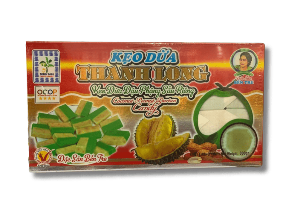 Thanh Long Coconut Pandan Durian Candy 300g - A&E Foodstore