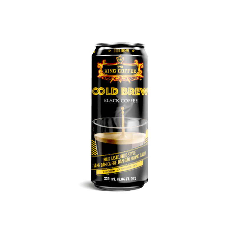 The King Coffee Cold Brew Black Coffee 238ml - A&E Foodstore