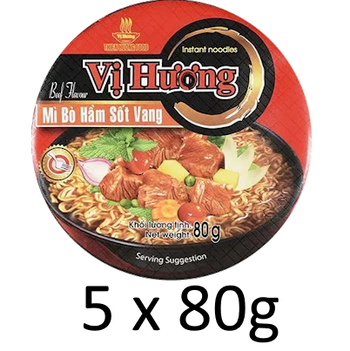 Thien Huong Food Vi Huong Beef Flavor Instant Noodles - A&E Foodstore