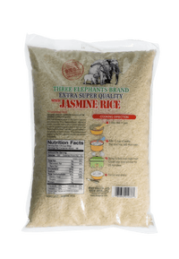 Three Elephants Thai Jasmine Rice 5lb - A&E Foodstore