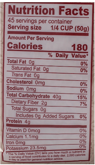 Three Ladies Brand Jasmine Rice Small Bag 5 lb - A&E Foodstore