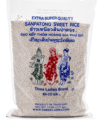 Three Ladies Brand Sweet Rice 5 lb - A&E Foodstore