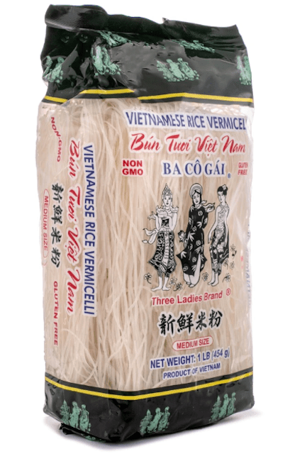 Three Ladies Brand Vietnamese Rice Vermicelli 16 oz - A&E Foodstore