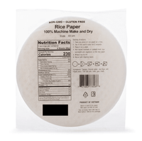 Three Ladies Rice Paper 22cm 340 g - A&E Foodstore