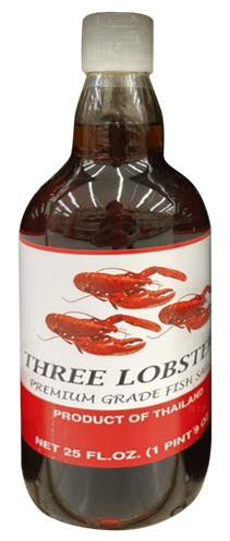 Three Lobsters Premium Grade Fish Sauce 25oz - A&E Foodstore