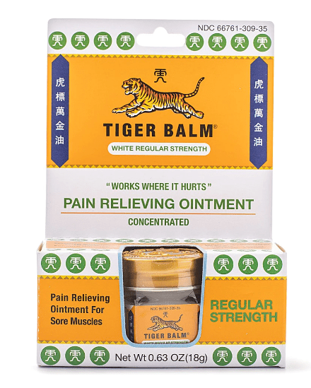 Tiger Balm Large White 18 g - A&E Foodstore