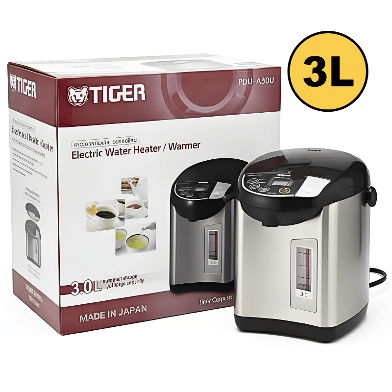 Tiger Electric Water Heater Warmer 3L - A&E Foodstore