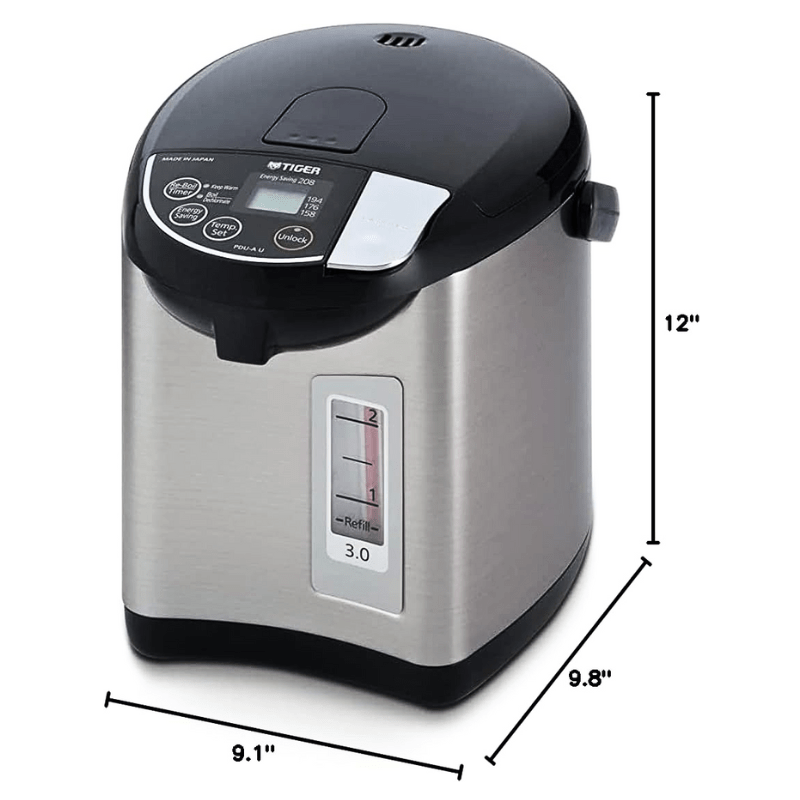 Tiger Electric Water Heater Warmer 3L - A&E Foodstore