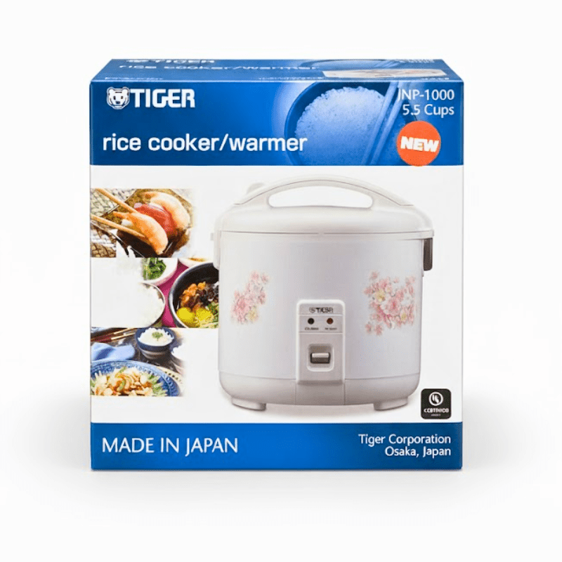 [TIGER] Rice Cooker JNP - 1000 (5.5 Cups) - A&E Foodstore