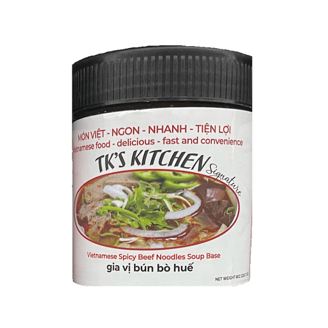 Tk's Kitchen Vietnamese Spicy Beef Noodles Soup Base 8oz - A&E Foodstore