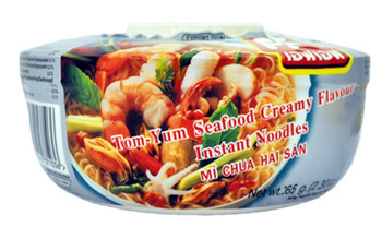 Tom Yum Seafood Creamy Flavor Instant Noodles 65g - A&E Foodstore