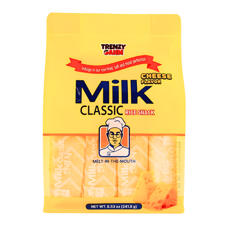 Trenzy Gahm Milk Cheese Rice Snack 8.53oz - A&E Foodstore