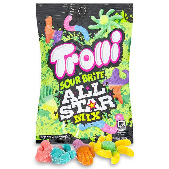 Trolli Sour Brite All Star Mix 120g - A&E Foodstore