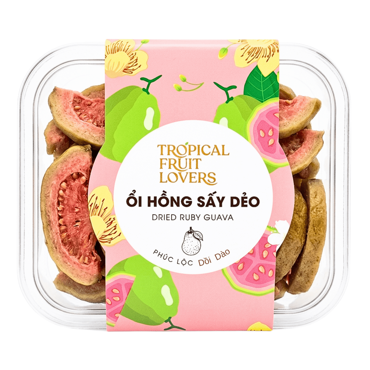 [TROPICAL FRUIT LOVERS] Dried Ruby Guava - 200g - A&E Foodstore