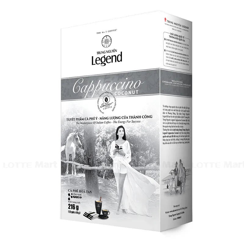 Trung Nguyen Cappuccino Coconut 7.62oz - A&E Foodstore